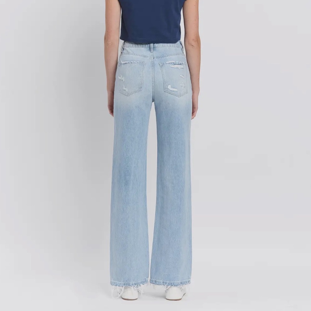 VERVET by FLYING MONKEY WESTERN PROMISE 90'S VINTAGE SUPER HIGH RISE FLARE JEANS - Picture 8 of 12